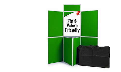 Thicker than our standard boards. Pinnable exhibition boards can be used with pins and tacks without causing damage.